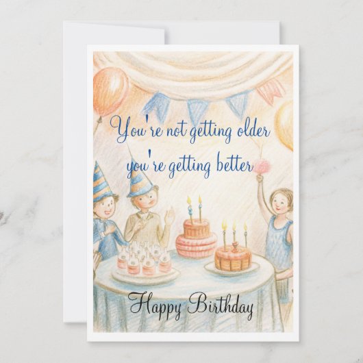 Einladungskarte Einladung (Vorderseite)