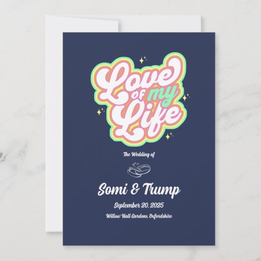 Einladungskarte Einladung (Vorderseite)