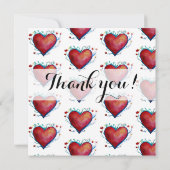 Einladungskarte für Blumen Einladung (Rückseite)