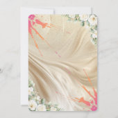 Einladungskarte für Blumenzehen Einladung (Rückseite)