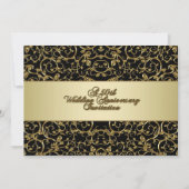 Einladungskarte für das 50. Hochzeitstag Einladung (Vorderseite)