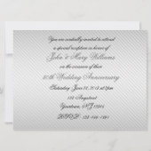 Einladungskarte für das 60. Hochzeitstag Foto Einladung (Rückseite)