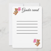 Einladungskarte für das Geschlecht Einladung (Vorderseite)