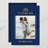 Einladungskarte für das neue Jahr Einladung (Vorne/Hinten)