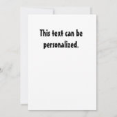 Einladungskarte für das Schachturnier Einladung (Rückseite)