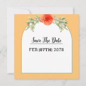 Einladungskarte für das Weddignplatz Einladung (Rückseite)