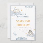 Einladungskarte für den Geburtstag Einladung (Vorderseite)