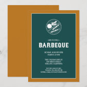 Einladungskarte für den Grill Einladung (Vorne/Hinten)