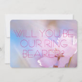 Einladungskarte für den Hochzeitsring Einladung (Vorderseite)