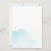 Einladungskarte für den Muttertag, bearbeitbare Vo Einladung (Rückseite)