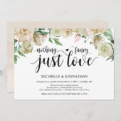 Einladungskarte für den neutralen Empfang Einladung (Vorne/Hinten)