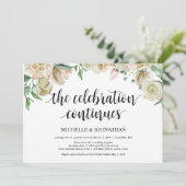 Einladungskarte für den neutralen Empfang Einladung (Stehend Vorderseite)