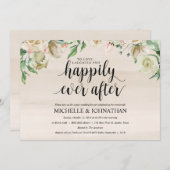 Einladungskarte für den neutralen Frühling Einladung (Vorne/Hinten)