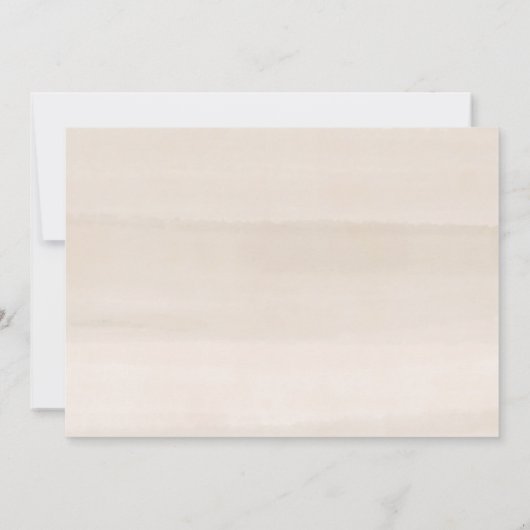 Einladungskarte für den neutralen Frühling Einladung (Rückseite)