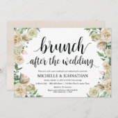 Einladungskarte für den neutralen Frühling Einladung (Vorne/Hinten)