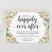 Einladungskarte für den neutralen Frühling Einladung (Vorne/Hinten)