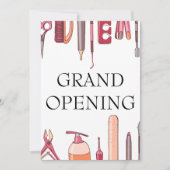 Einladungskarte für den Schönheitssalon Einladung (Vorderseite)