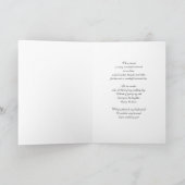 Einladungskarte für die Black Bridesmaid — Bridal  (Innenseite)