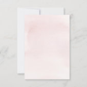 Einladungskarte für die Dusche eines Pink Elephant Einladung (Rückseite)