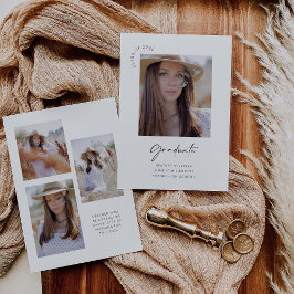 Einladungskarte für die Graduierungspartei