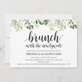 Einladungskarte für die Grüne Post Einladung (Vorderseite)