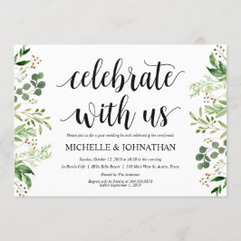 Einladungskarte für die Grüne Post Einladung