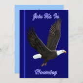 Einladungskarte für die Luftwaffe - Brigadegeneral Einladung (Vorne/Hinten)