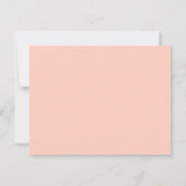 Einladungskarte für die Minimalistische Post Paste Einladung (Rückseite)