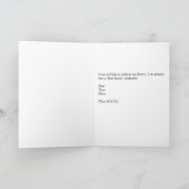 Einladungskarte für die Scheidung ist das endgülti (Innenseite)