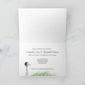 Einladungskarte für die Sommerfarm (Innenseite)