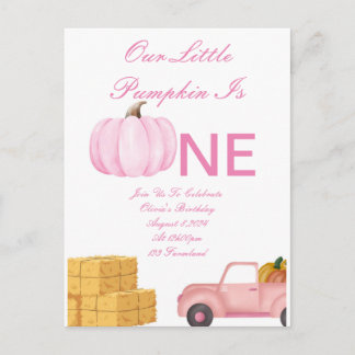 Einladungskarte für ein Jahr Ankündigungspostkarte