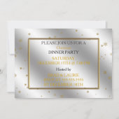 Einladungskarte für Feiertage Einladung (Rückseite)