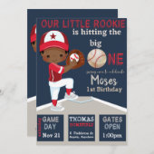 Einladungskarte für Geburtstag (Vorne/Hinten)