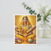 Einladungskarte für Haldi-Zeremonie (Stehend Vorderseite)