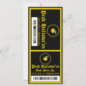 Einladungskarte für Hallowe'en Party 2 (Rückseite)