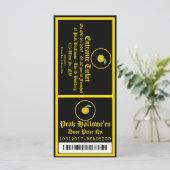 Einladungskarte für Hallowe'en Party 2 (Stehend Vorderseite)