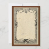 Einladungskarte für Halloween-Partys Einladung (Rückseite)