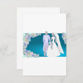 Einladungskarte für Hochzeiten ! (Vorne/Hinten)