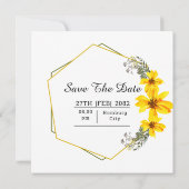 Einladungskarte für Hochzeiten Schöner Platz mit B Einladung (Rückseite)