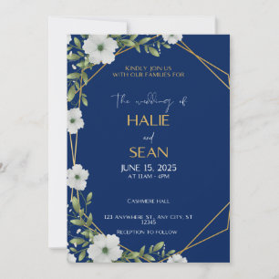 Einladungskarte für Hochzeiten von Schiffen und Go Einladung