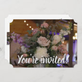 Einladungskarte für Hochzeitskuchen Einladung (Vorne/Hinten)