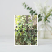 Einladungskarte für jeden Anlass Einladung (Stehend Vorderseite)
