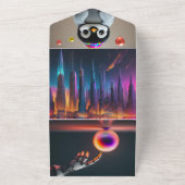 Einladungskarte für Kinder "Träume glauben erreich All In One Einladung (Außenbereich)