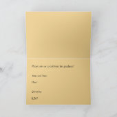 Einladungskarte für klassische Bücher (Innenseite)