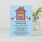 Einladungskarte für Lebkuchen #1-2 (Stehend Vorderseite)