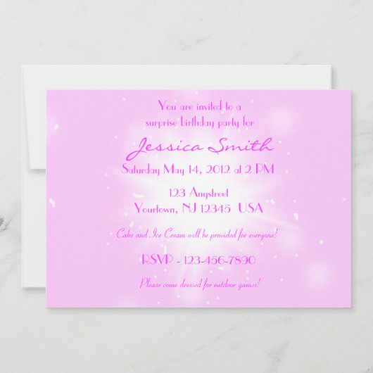 Einladungskarte für Limone Schmetterlingsflasche Einladung (Rückseite)