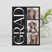 Einladungskarte für moderne Fotos (Stehend Vorderseite)