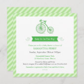 Einladungskarte für neutrale Babydusche Einladung (Vorne/Hinten)