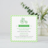 Einladungskarte für neutrale Babydusche Einladung (Stehend Vorderseite)