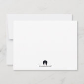 Einladungskarte für Red Ribbon Holiday Party Einladung (Rückseite)